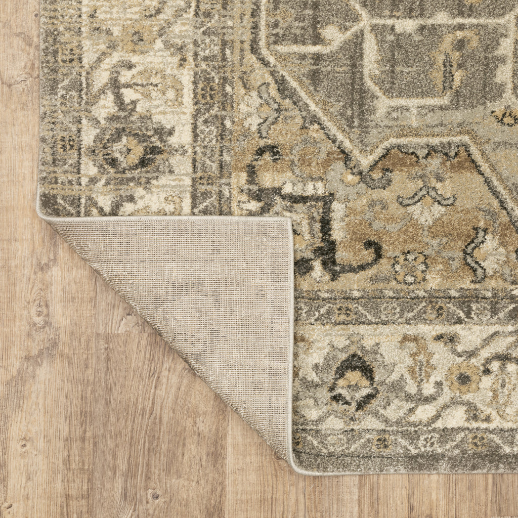 Oriental Weavers Florence 1805X Multicolor Rectangle Indoor Runner - Luxuriously Soft &amp; Stain Resistant Vintage Style Rug with Medallion Design