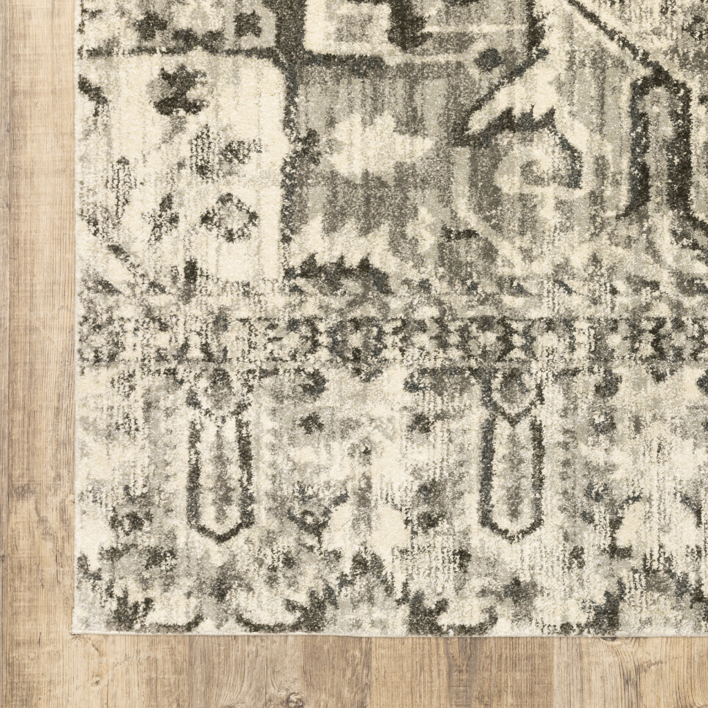 Oriental Weavers Florence 4333W Multicolor Rectangle Indoor Runner - Luxuriously Soft &amp; Stain Resistant Vintage Style Rug with Medallion Design