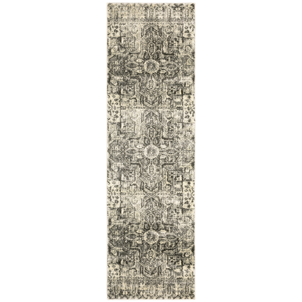 Oriental Weavers Florence 4333W Multicolor Rectangle Indoor Runner - Luxuriously Soft &amp; Stain Resistant Vintage Style Rug with Medallion Design