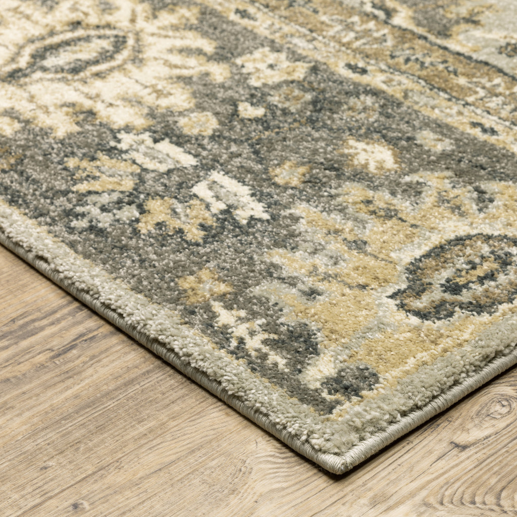 Oriental Weavers Florence 4928C Multicolor Rectangle Indoor Runner - Luxuriously Soft &amp; Stain Resistant Vintage Style Rug with Oriental Design