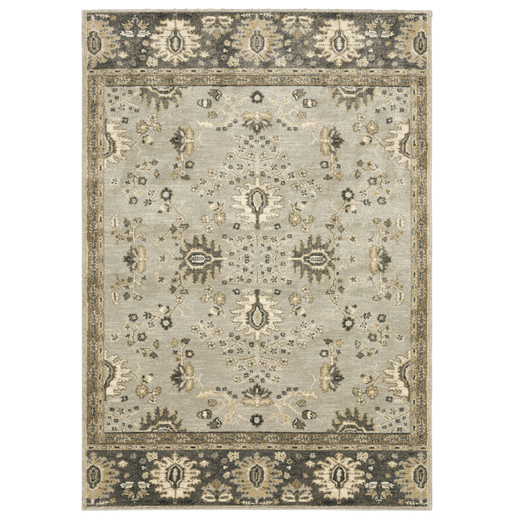 Oriental Weavers Florence 4928C Multicolor Rectangle Indoor Area Rug - Luxuriously Soft & Stain Resistant Vintage Style Rug with Oriental Design-