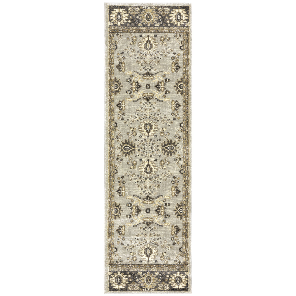 Oriental Weavers Florence 4928C Multicolor Rectangle Indoor Runner - Luxuriously Soft &amp; Stain Resistant Vintage Style Rug with Oriental Design