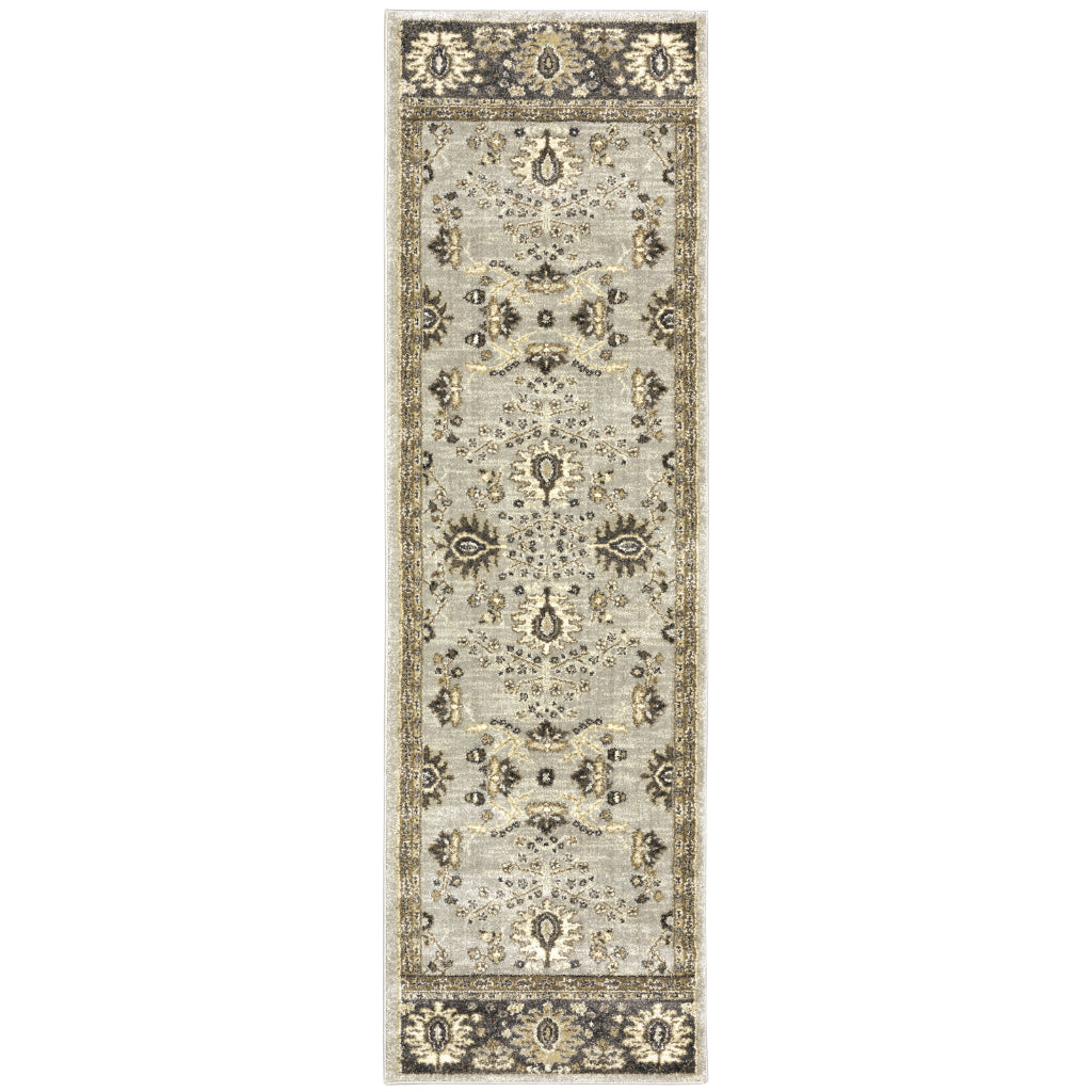 Oriental Weavers Florence 4928C Multicolor Rectangle Indoor Runner - Luxuriously Soft & Stain Resistant Vintage Style Rug with Oriental Design-