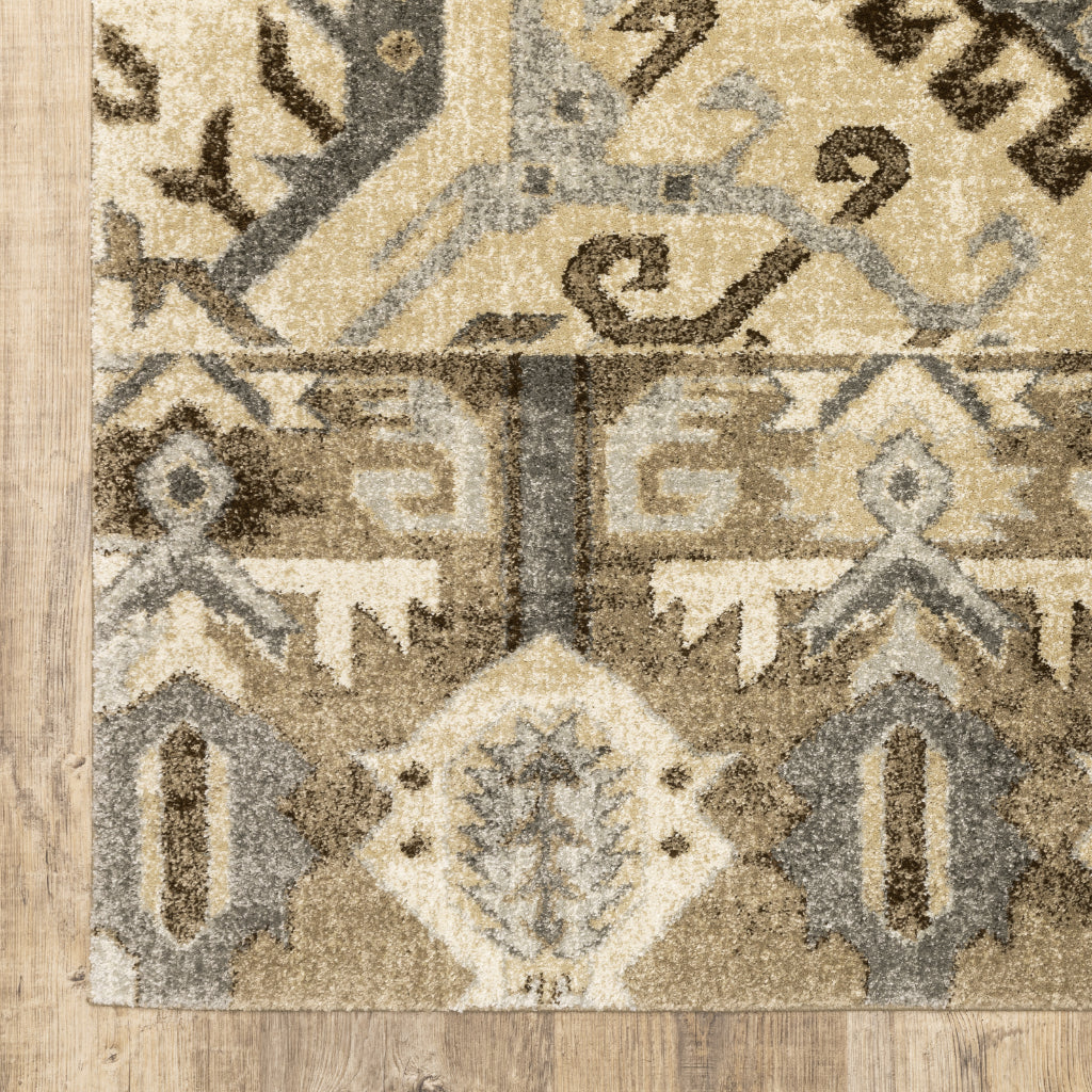 Oriental Weavers Florence 5090D Multicolor Rectangle Indoor Area Rug - Luxuriously Soft &amp; Stain Resistant Vintage Style Rug with Medallion Design