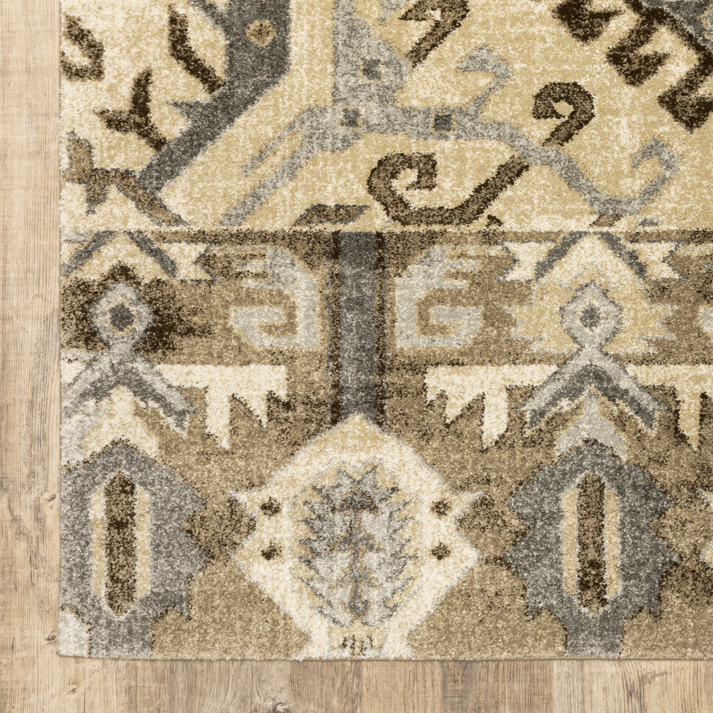 Oriental Weavers Florence 5090D Multicolor Rectangle Indoor Runner - Luxuriously Soft &amp; Stain Resistant Vintage Style Rug with Medallion Design