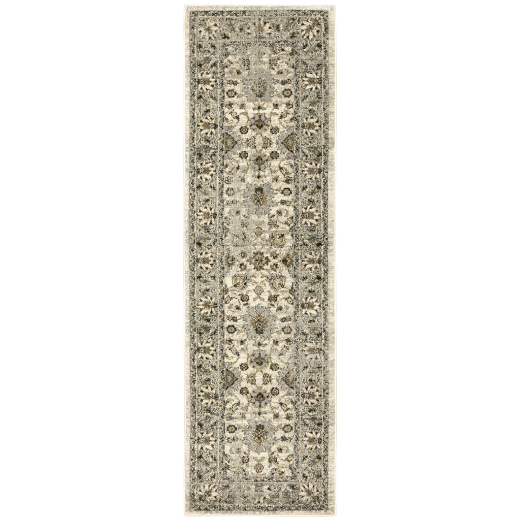 Oriental Weavers Florence 5508I Multicolor Rectangle Indoor Runner - Luxuriously Soft & Stain Resistant Vintage Style Rug with Oriental Design-
