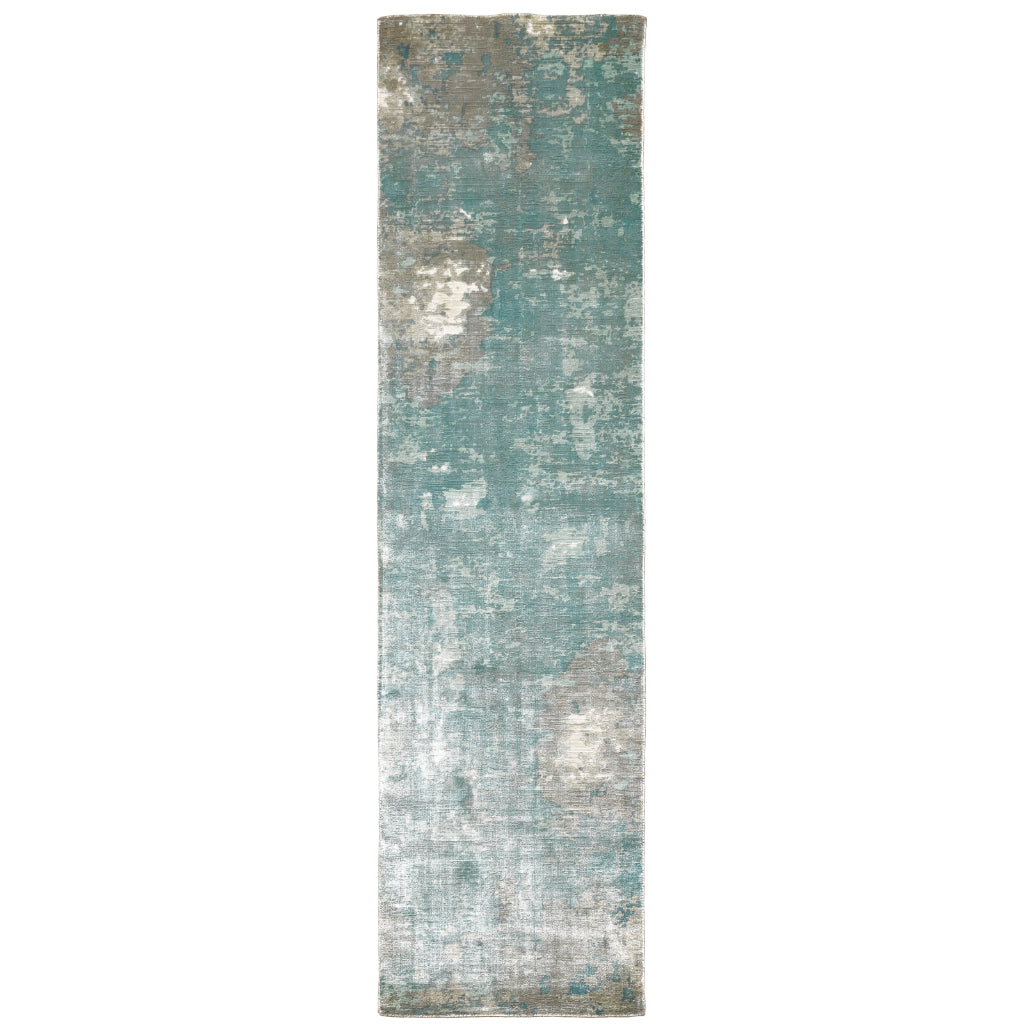 Oriental Weavers Formations 70005 Multicolor Rectangle Indoor Runner - Hand Loomed Abstract Rug Made of 100% Viscose-