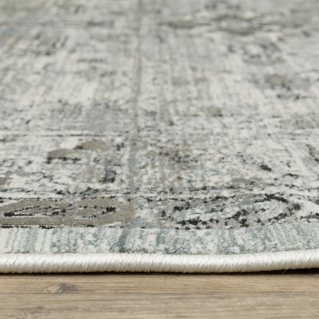 Oriental Weavers Gemini 020Z2 Multicolor Rectangle Indoor Runner - Stain Resistant Modern Rug