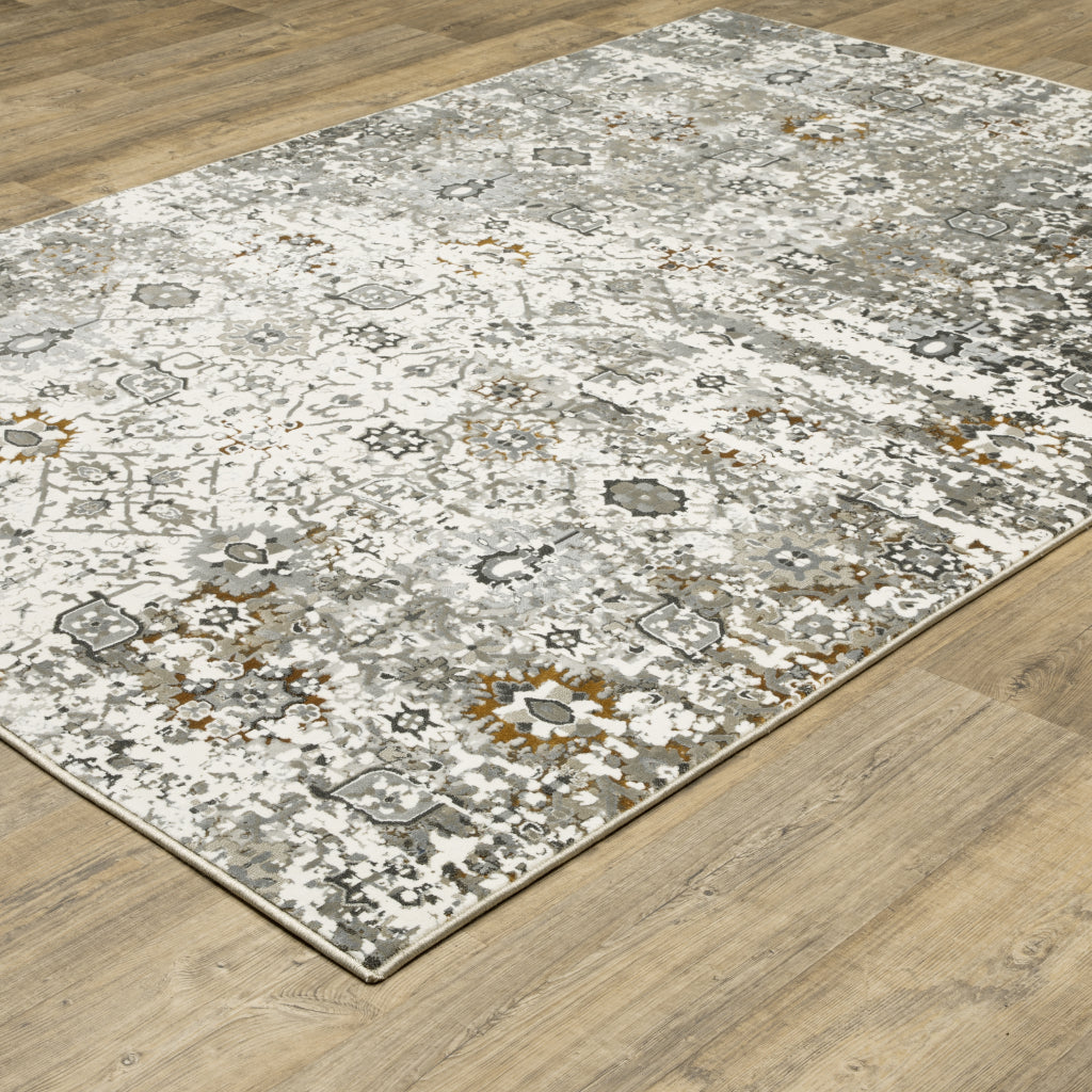 Oriental Weavers Gemini 5501J Multicolor Rectangle Indoor Area Rug - Stain Resistant Modern Rug