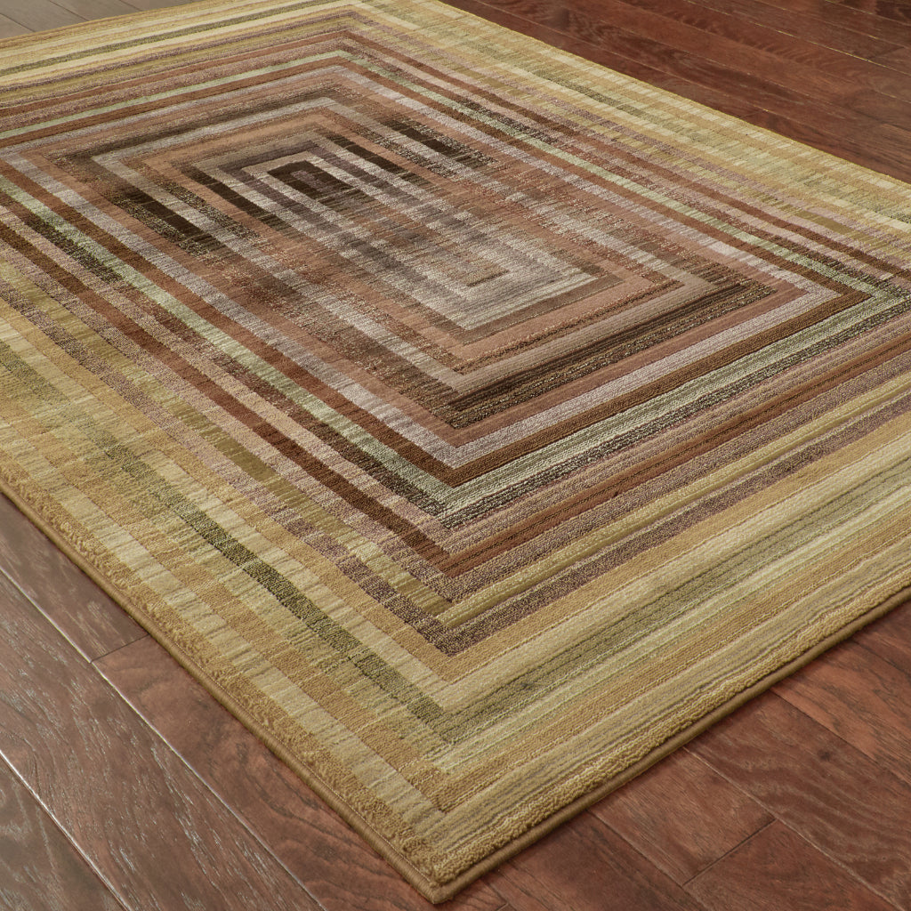 Oriental Weavers Generations 281J2 Multicolor Rectangle Indoor Area Rug - Stain Resistant Contemporary Rug with Geometric Design