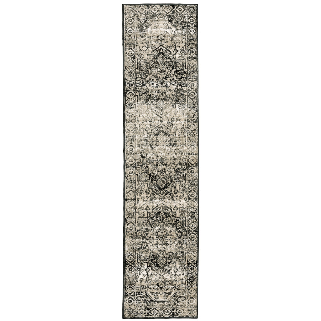 Oriental Weavers Georgia 429G0 Multicolor Rectangle Indoor Runner - Stain Resistant Vintage Style Rug with Medallion Design-