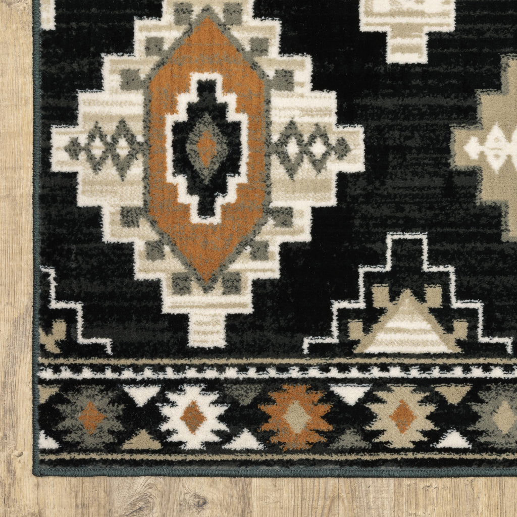 Oriental Weavers Georgia 605F0 Multicolor Rectangle Indoor Runner - Stain Resistant Farmhouse Rug
