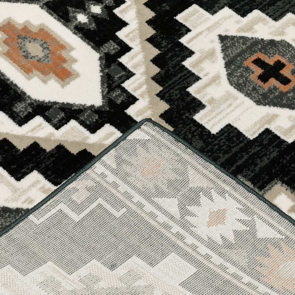 Oriental Weavers Georgia 605F0 Multicolor Rectangle Indoor Runner - Stain Resistant Farmhouse Rug