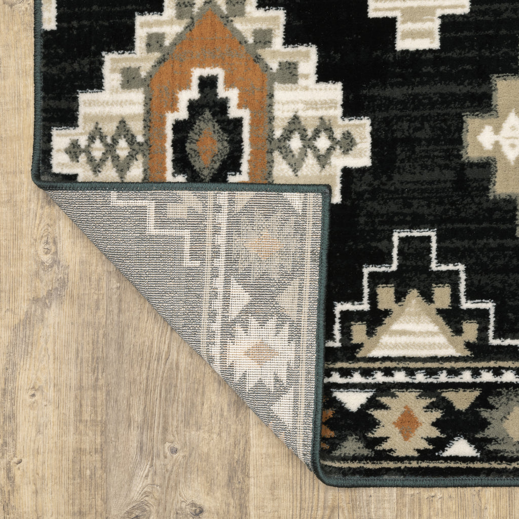 Oriental Weavers Georgia 605F0 Multicolor Rectangle Indoor Runner - Stain Resistant Farmhouse Rug
