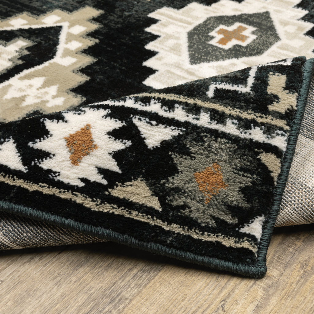 Oriental Weavers Georgia 605F0 Multicolor Rectangle Indoor Runner - Stain Resistant Farmhouse Rug