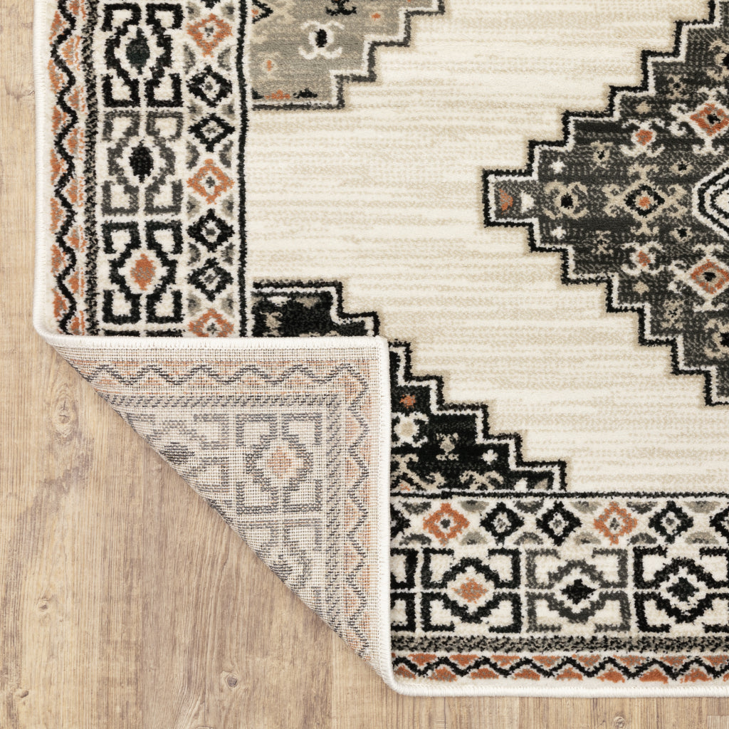 Oriental Weavers Georgia 640A0 Multicolor Rectangle Indoor Runner - Stain Resistant Farmhouse Rug