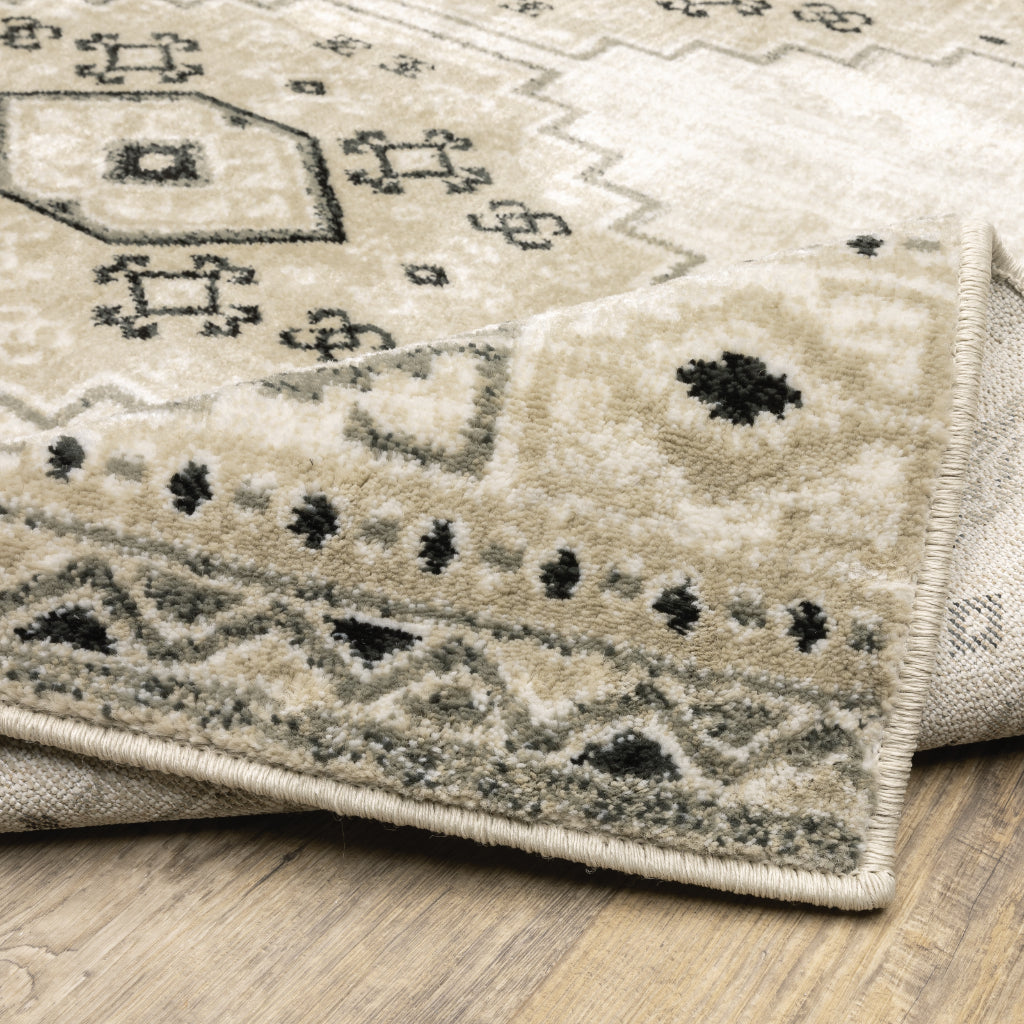 Oriental Weavers Georgia 643A0 Multicolor Rectangle Indoor Area Rug - Stain Resistant Farmhouse Rug