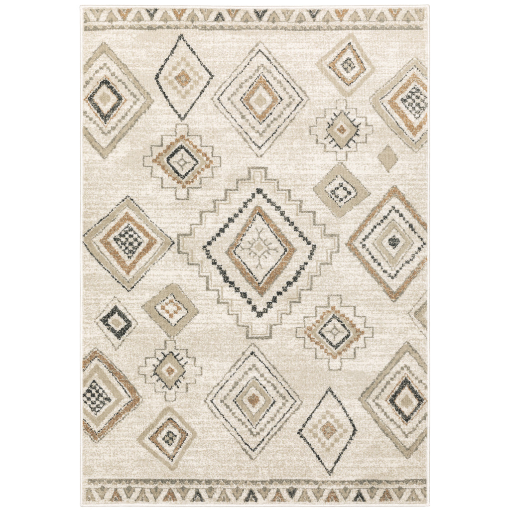 Oriental Weavers Georgia 660B0 Multicolor Rectangle Indoor Area Rug - Stain Resistant Bohemian Rug