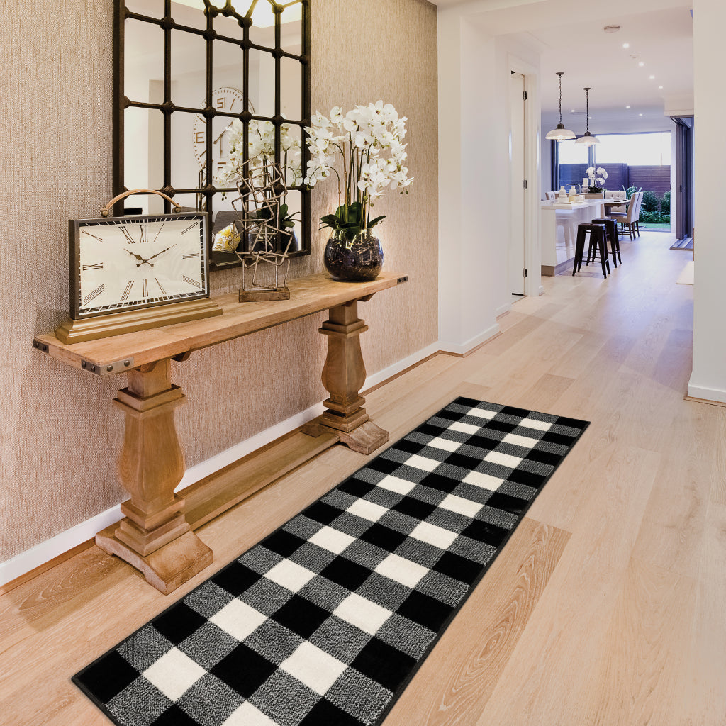 Oriental Weavers Georgia 678D0 Multicolor Rectangle Indoor Runner - Stain Resistant Farmhouse Rug with Geometric Design-