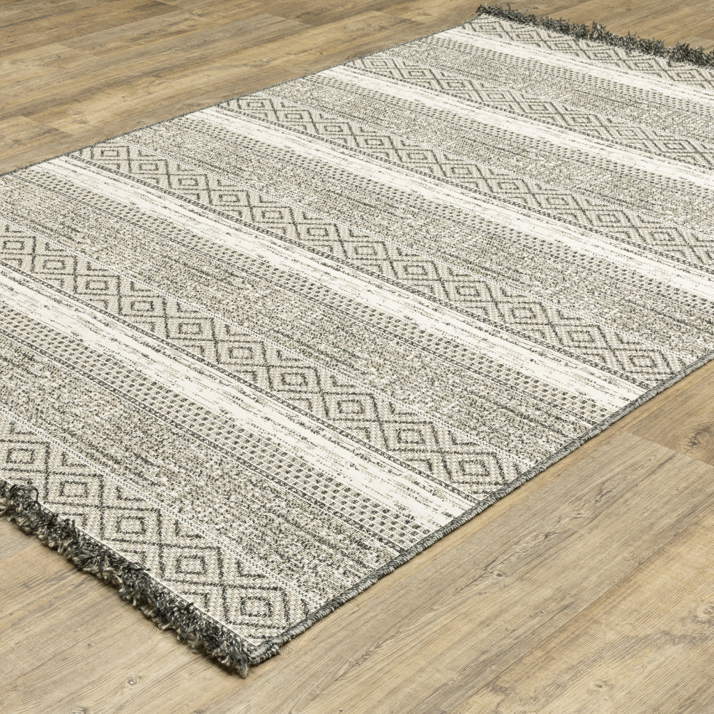 Oriental Weavers Gillian 1622E Multicolor Rectangle Indoor Area Rug - Ultimate Performance Stain Resistant Rug with Geometric Design