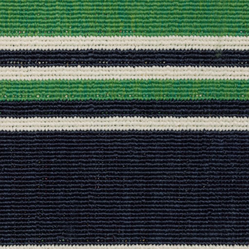 Oriental Weavers Havana HAV05 Green Rectangle Indoor/Outdoor Area Rug Stripe Pattern-
