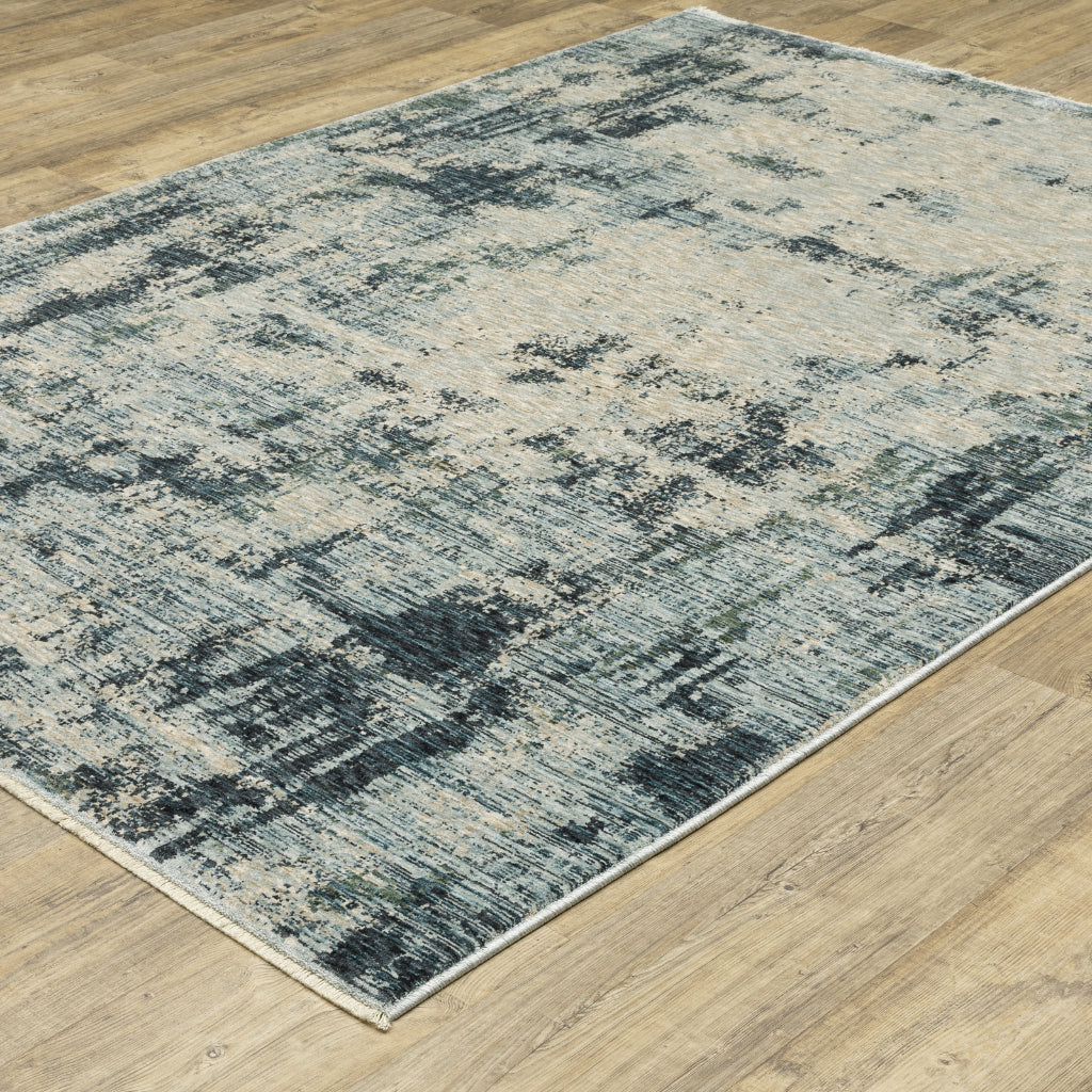 Oriental Weavers Hayden HAY04 Multicolor Rectangle Indoor Area Rug - Stain Resistant Abstract Rug