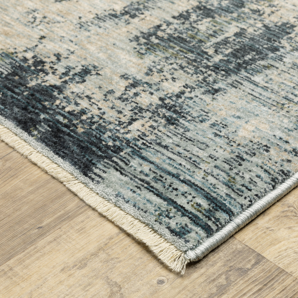 Oriental Weavers Hayden HAY04 Multicolor Rectangle Indoor Area Rug - Stain Resistant Abstract Rug