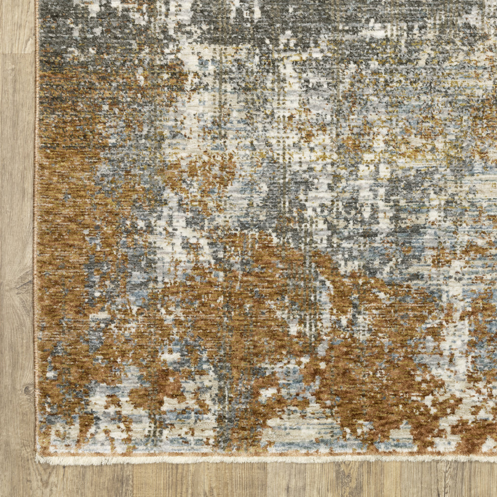 Oriental Weavers Hayden HAY06 Multicolor Rectangle Indoor Area Rug - Stain Resistant Abstract Rug