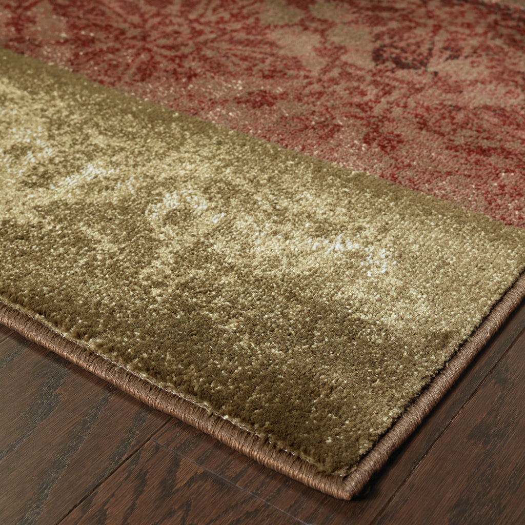 Oriental Weavers Hudson 040A1 Multicolor Rectangle Indoor Runner - Elegant Stain Resistant Geometric Rug