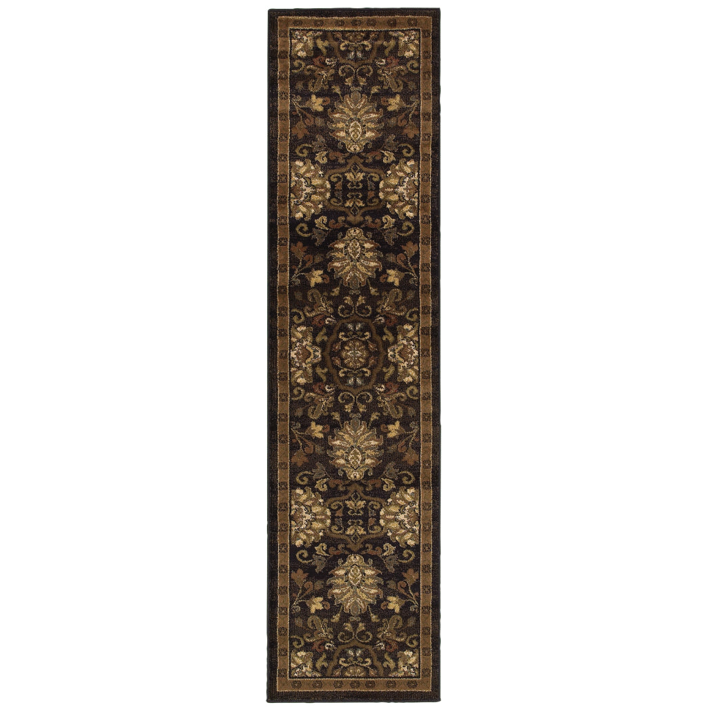 Oriental Weavers Hudson 042G1 Multicolor Rectangle Indoor Runner - Elegant Stain Resistant Vintage Style Rug-