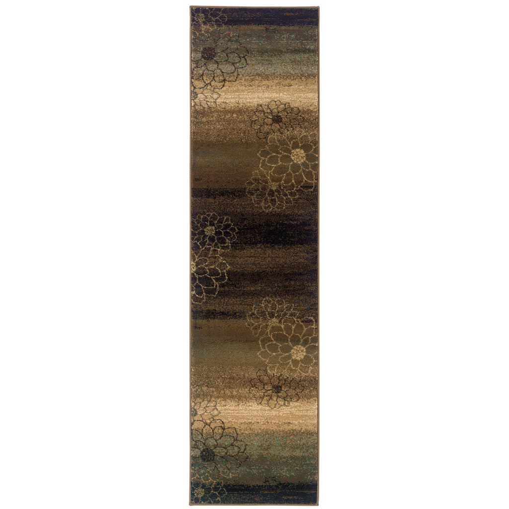 Oriental Weavers Hudson 074A1 Multicolor Rectangle Indoor Runner - Elegant Stain Resistant Contemporary Rug
