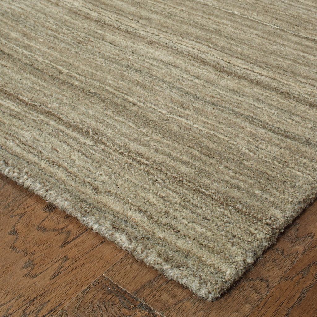 Oriental Weavers Infused 67002 Brown Rectangle Indoor Area Rug - Soft &amp; Comfortable Hand Tufted Rug Made of 100% Wool