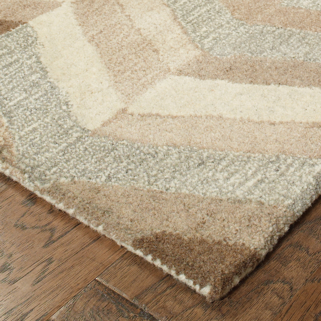 Oriental Weavers Infused 67005 Two-Color Rectangle Indoor Area Rug - Soft &amp; Comfortable Hand Tufted Rug Made of 100% Wool