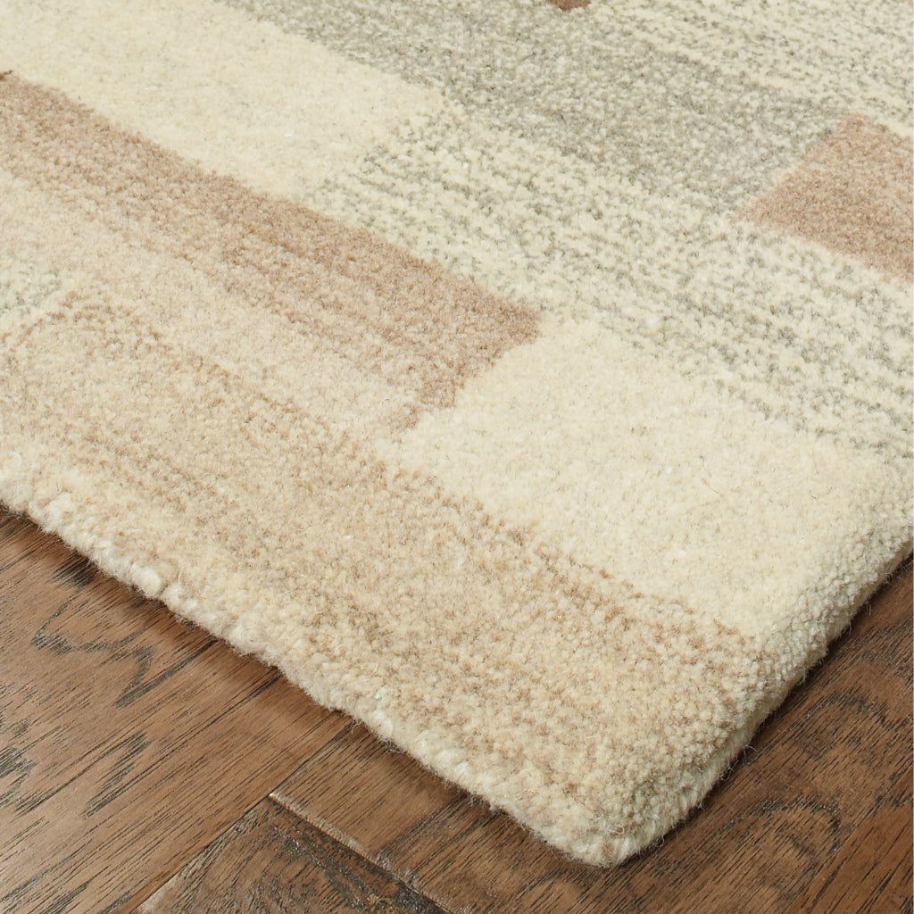 Oriental Weavers Infused 67006 Two-Color Rectangle Indoor Runner - Soft &amp; Comfortable Hand Tufted Rug Made of 100% Wool