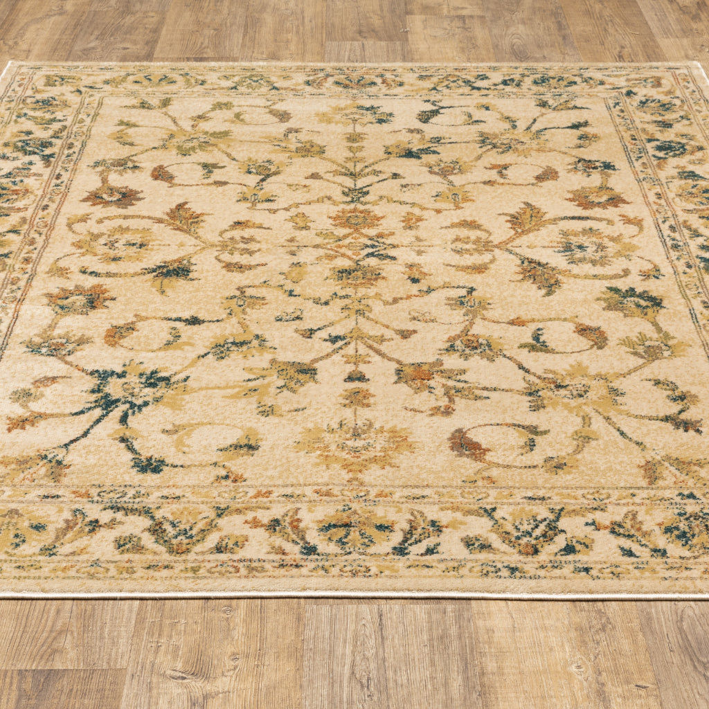 Oriental Weavers Juliette 1331V Multicolor Rectangle Indoor Area Rug - Stain Resistant Vintage Style Rug