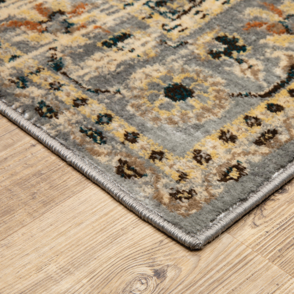 Oriental Weavers Juliette 203W3 Multicolor Rectangle Indoor Area Rug - Stain Resistant Vintage Style Rug