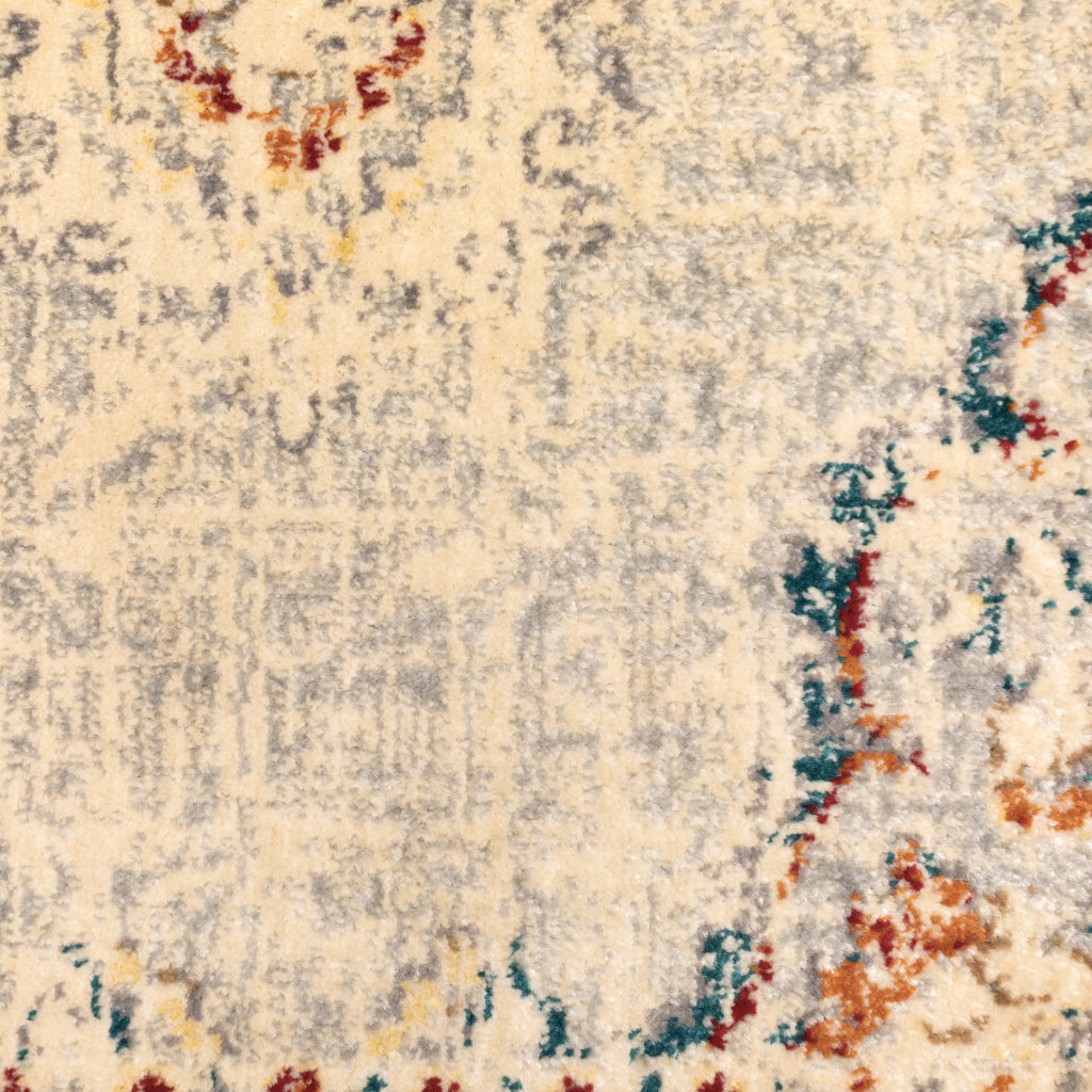 Oriental Weavers Juliette 2803H Multicolor Rectangle Indoor Area Rug - Stain Resistant Vintage Style Rug