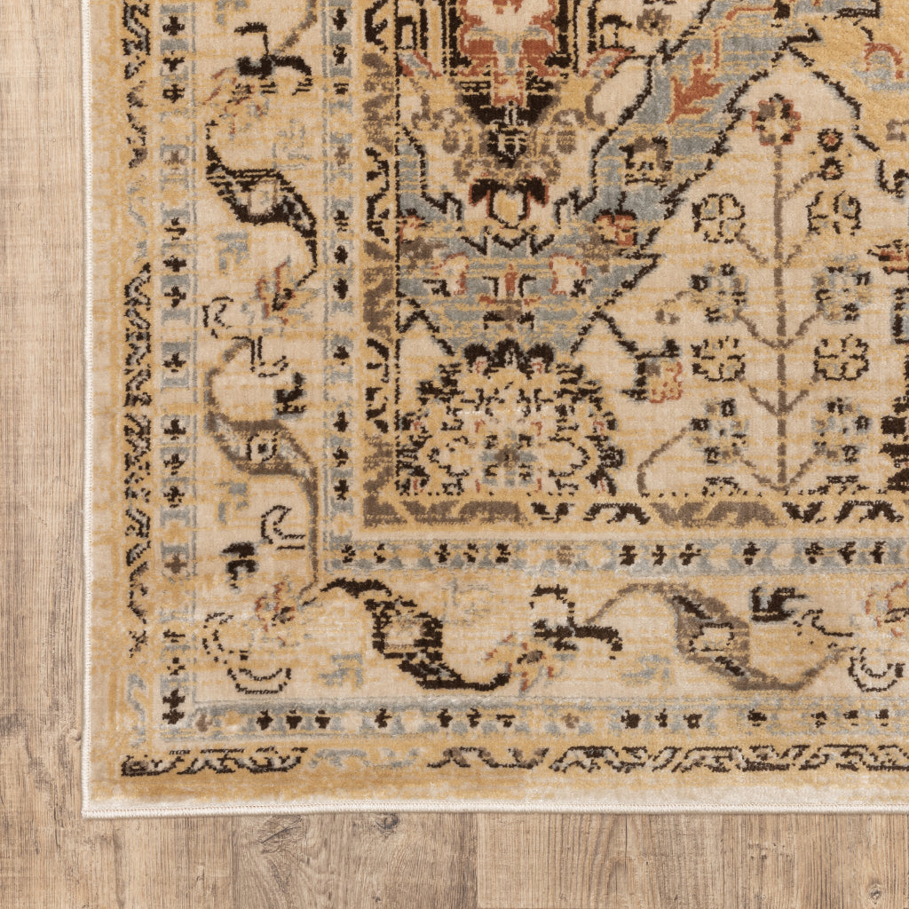 Oriental Weavers Juliette 532W3 Multicolor Rectangle Indoor Area Rug - Stain Resistant Vintage Style Rug