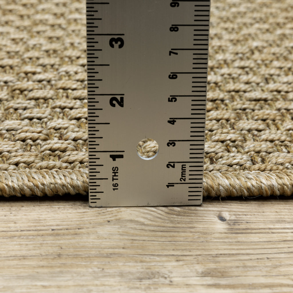 Oriental Weavers Karavia 2160X Sand Rectangle Indoor / Outdoor Area Rug - Stain Resistant Machine Made Patio Rug