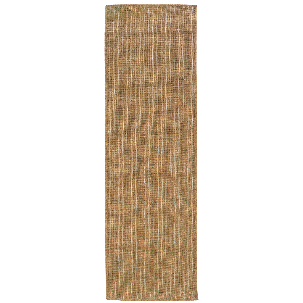 Oriental Weavers Karavia 550X3 Brown Rectangle Indoor / Outdoor Runner - Stain Resistant Machine Made Entryway & Hallway Runner-