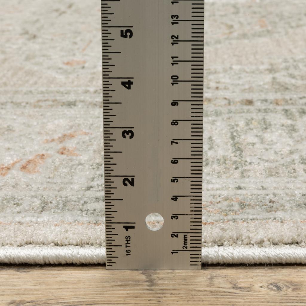 Oriental Weavers Keaton KEA02 Beige Rectangle Indoor Runner Oriental Pattern-