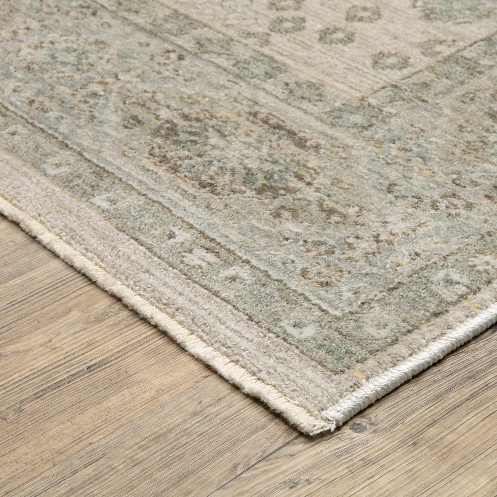 Oriental Weavers Keaton KEA04 Beige Rectangle Indoor Runner Oriental Pattern-