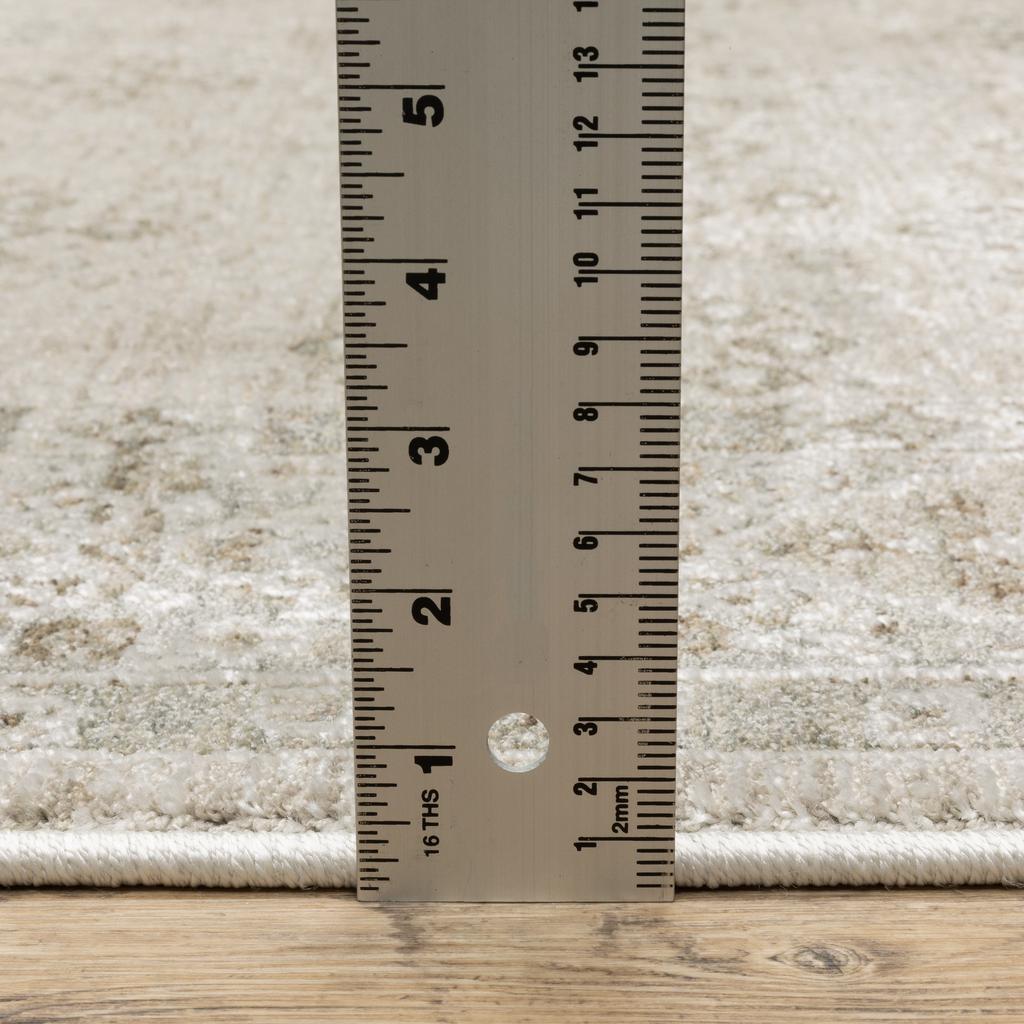 Oriental Weavers Keaton KEA04 Beige Rectangle Indoor Runner Oriental Pattern-