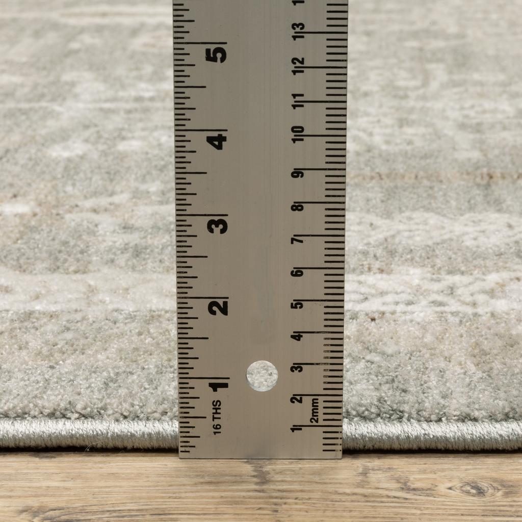 Oriental Weavers Keaton KEA07 Green Rectangle Indoor Runner Oriental Pattern-