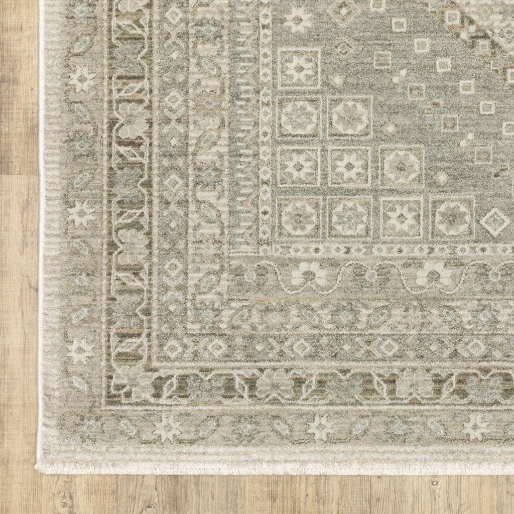 Oriental Weavers Keaton KEA08 Beige Rectangle Indoor Runner Oriental Pattern-