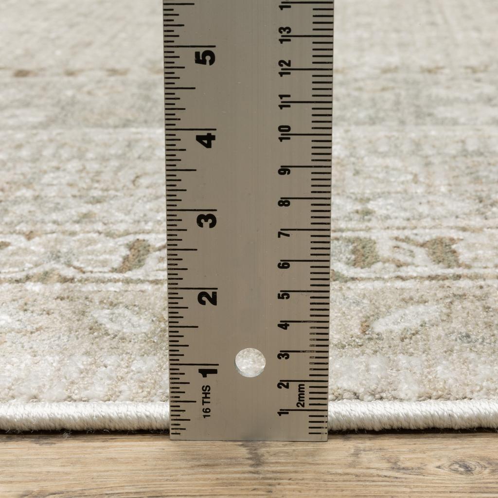 Oriental Weavers Keaton KEA08 Beige Rectangle Indoor Runner Oriental Pattern-