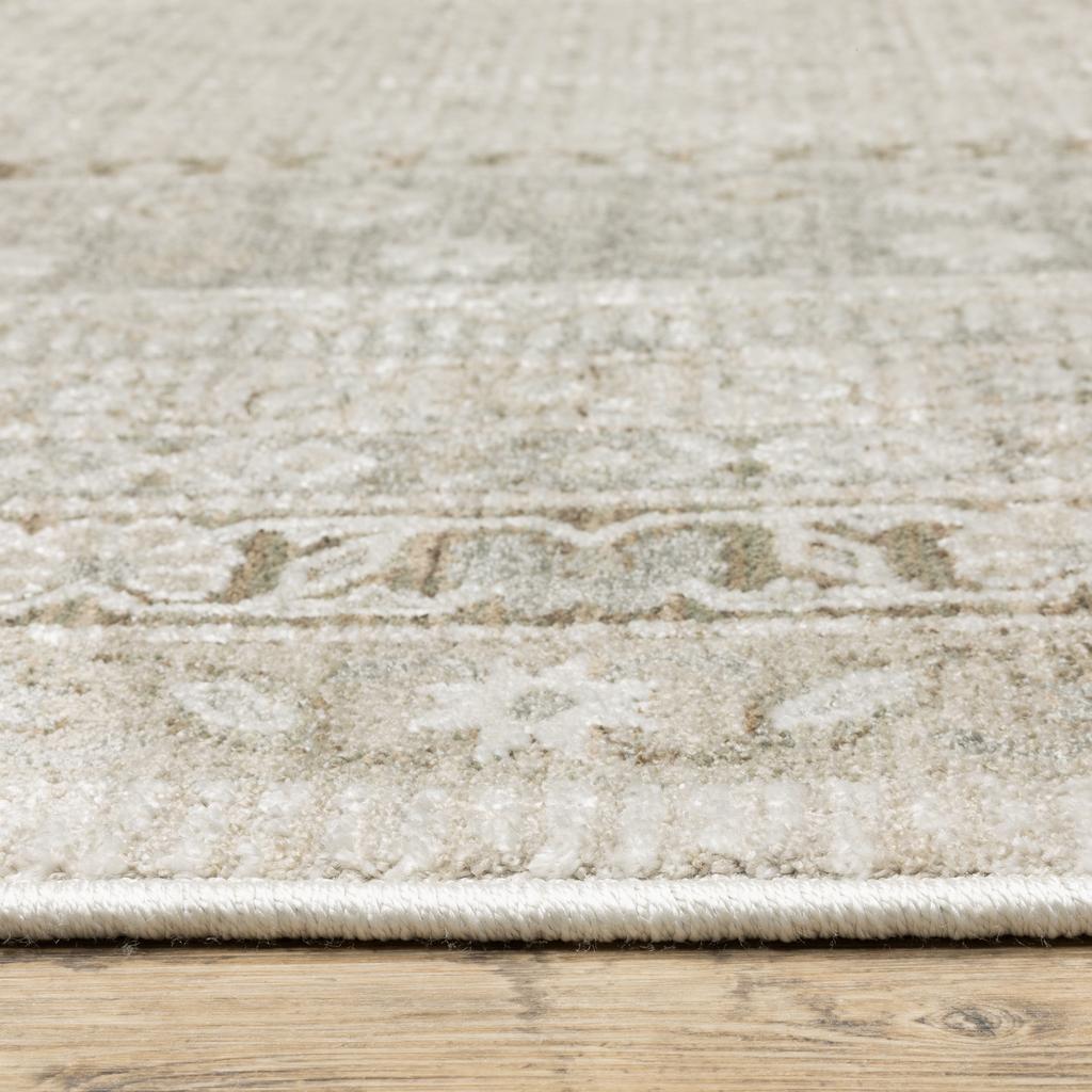 Oriental Weavers Keaton KEA08 Beige Rectangle Indoor Runner Oriental Pattern-