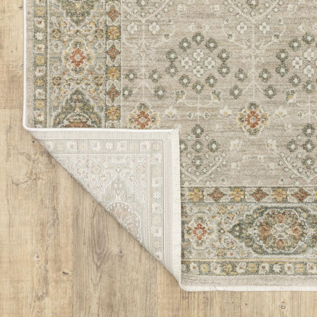 Oriental Weavers Keaton KEA09 Beige Rectangle Indoor Area Rug Oriental Pattern-