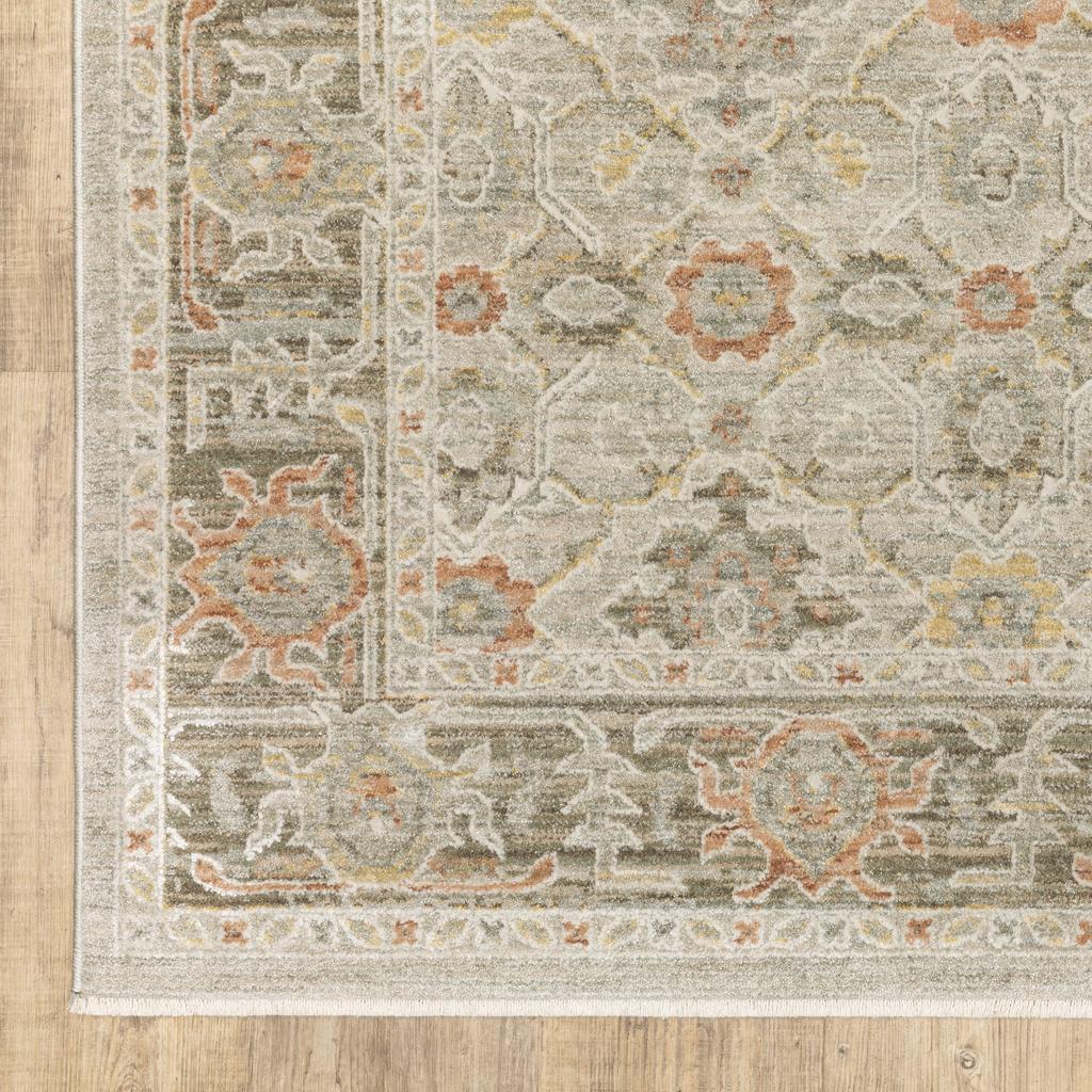 Oriental Weavers Keaton KEA10 Beige Rectangle Indoor Area Rug Oriental Pattern-