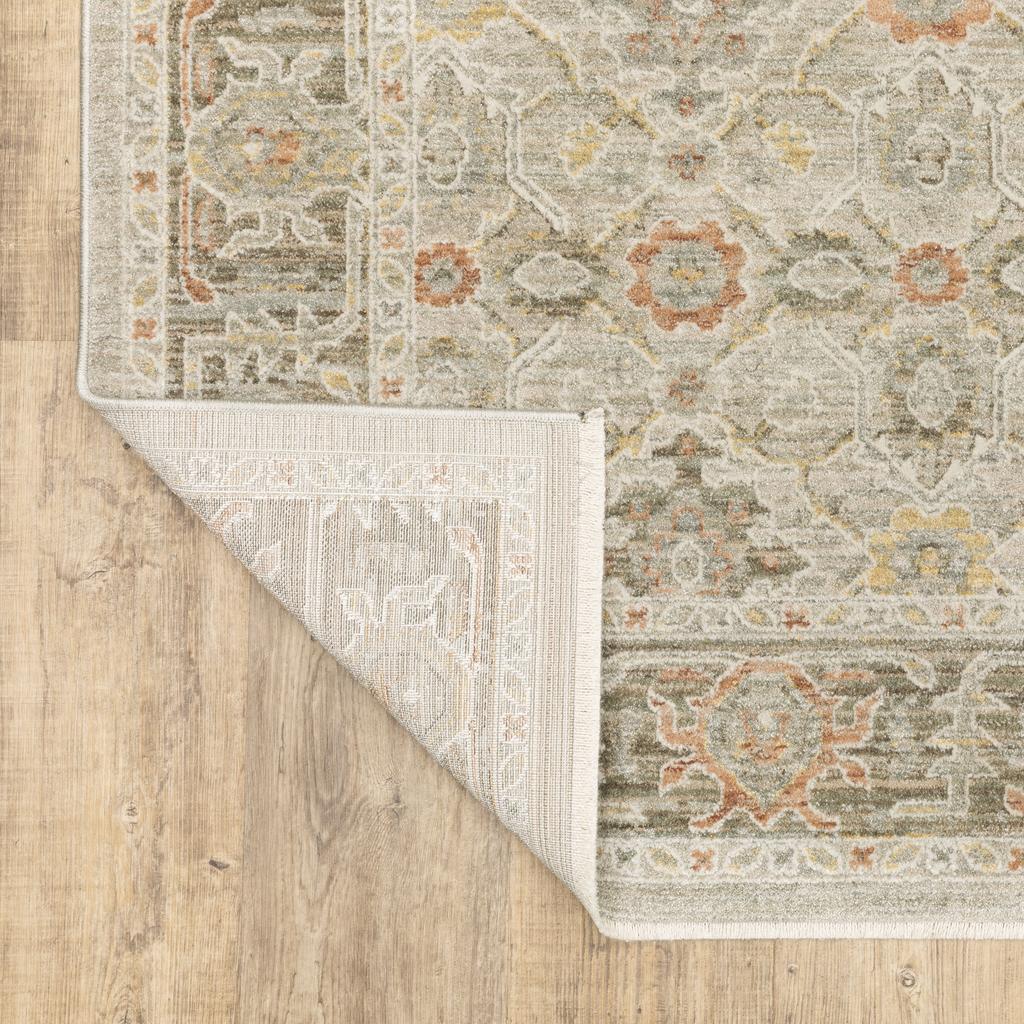 Oriental Weavers Keaton KEA10 Beige Rectangle Indoor Area Rug Oriental Pattern-